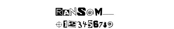 Fuente RANSOM__.TTF