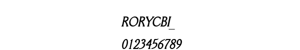 Fuente RORYCBI_.TTF