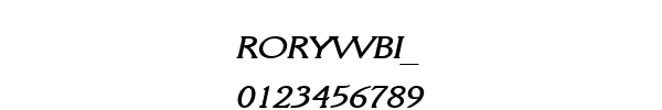 Fuente RORYWBI_.TTF
