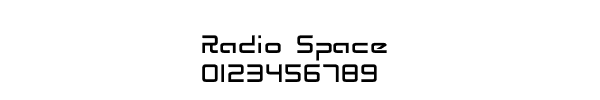 Fuente Radio Space.ttf