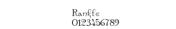 Fuente Rankle.ttf