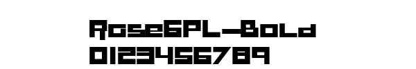 Fuente RaseGPL-Bold.ttf