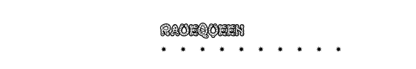 Fuente Ravequeen.ttf