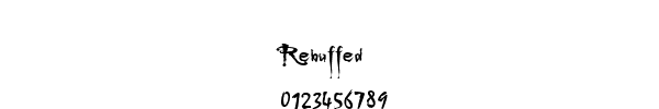 Fuente Rebuffed.ttf