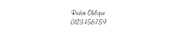 Fuente Redon Oblique.ttf
