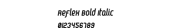 Fuente Reflex Bold Italic.ttf