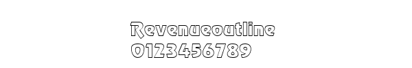 Fuente Revenueoutline.ttf