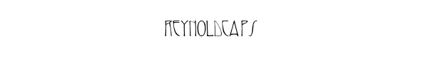 Fuente Reynoldcaps.ttf