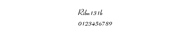 Fuente Ribn131b.ttf