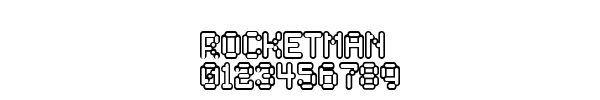 Fuente Rocketman.ttf