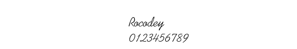 Fuente Rocodey.ttf