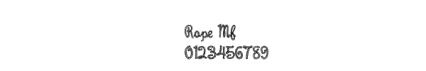 Fuente Rope Mf.ttf