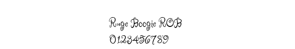 Fuente Ruge Boogie ROB.ttf