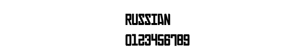 Fuente Russian.ttf