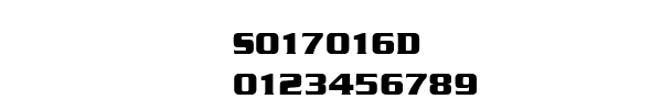 Fuente S017016D.TTF