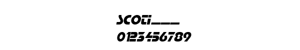 Fuente SCOTI___.TTF
