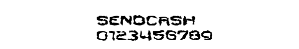 Fuente SENDCASH.TTF