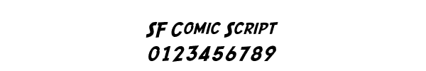 Fuente SF Comic Script.ttf