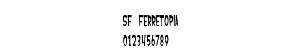 Fuente SF Ferretopia.ttf