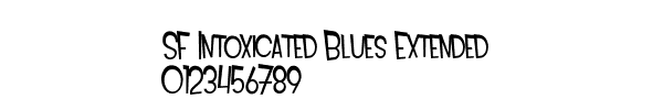 Fuente SF Intoxicated Blues Extended.ttf
