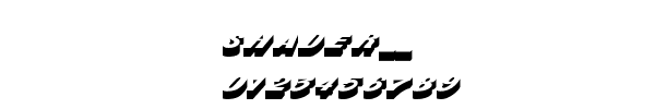 Fuente SHADER__.TTF