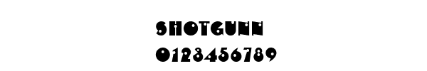 Fuente SHOTGUNN.TTF