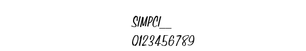 Fuente SIMPCI__.TTF
