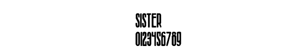 Fuente SISTER.TTF