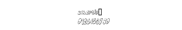 Fuente SMARTIE_.TTF