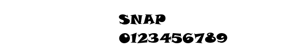 Fuente SNAP.TTF