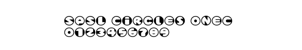 Fuente SPSL Circles OneC.ttf