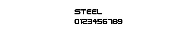 Fuente STEEL.TTF