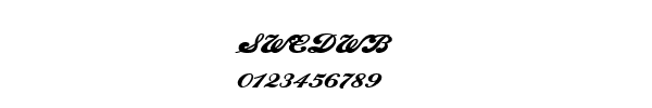 Fuente SWEDWB__.TTF