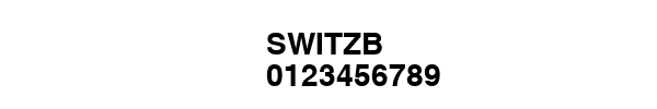 Fuente SWITZB.TTF