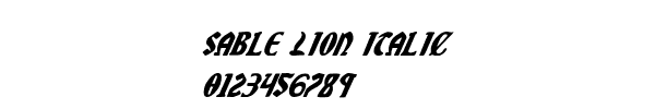 Fuente Sable Lion Italic.ttf