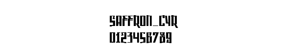 Fuente Saffron_Cyr.ttf