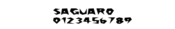 Fuente Saguaro.ttf