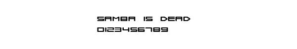 Fuente Samba is Dead.ttf