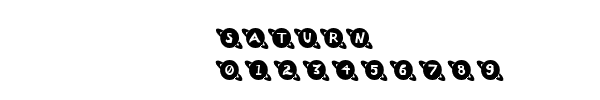 Fuente Saturn.ttf