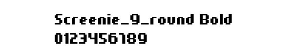 Fuente Screenie_9_round Bold.ttf