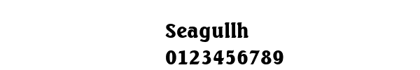 Fuente Seagullh.ttf