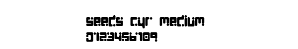 Fuente Seeds Cyr Medium.ttf
