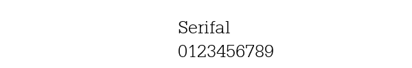 Fuente Serifal.ttf