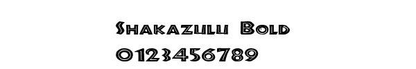 Fuente Shakazulu Bold.ttf