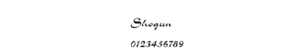 Fuente Shogun.ttf