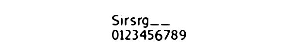 Fuente Sirsrg__.ttf