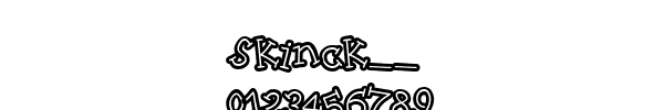 Fuente Skinck__.ttf