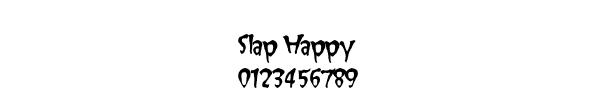 Fuente Slap Happy.ttf