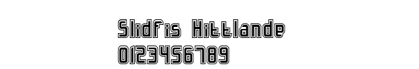 Fuente Slidfis Kittlande.ttf