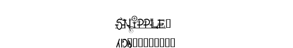 Fuente Snipple_.ttf